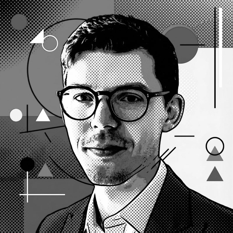 Portrét Michala Minaříka, zakladatele theDAC
